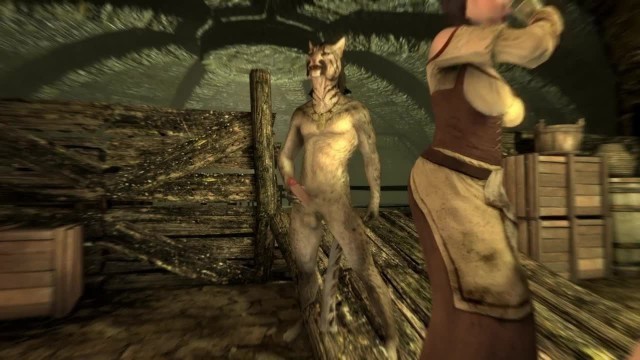 Two of my Favorite Riften Girls Mjoll and Vex Surprise me with a Hot Threesome