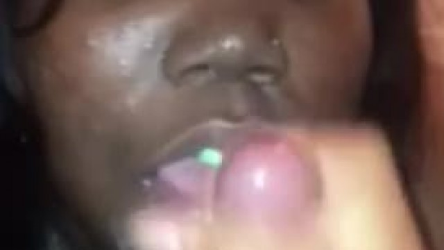 Sucking Daddy Dick so Good he Cums on my Face