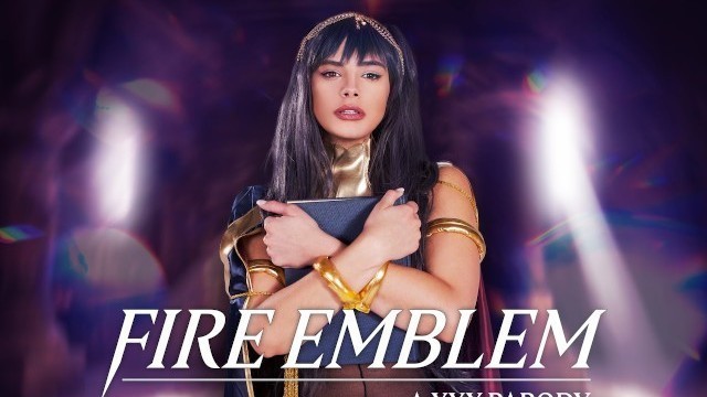 Busty Teen Violet Starr As Dark Mage Tharja Thinks About You All the Time Fire Emblem Cosplay