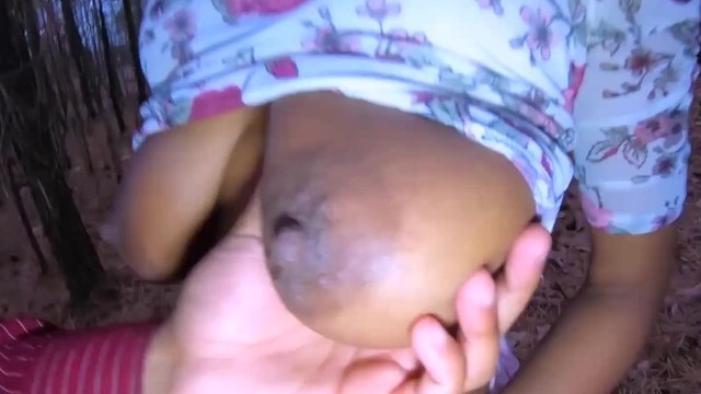 Hd Uncensored Black Nudity by Msnovember Outside in Thong. Commanded to Crawl With Skirt Lifted Her Large Busty Boobs and Are