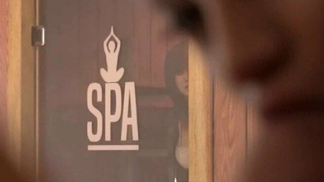 Lisa: Her Bestie Sucks Dick In The Sauna Ep.24