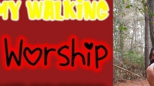 Mom Ass Worship In Forest 2 - Bbw Walking