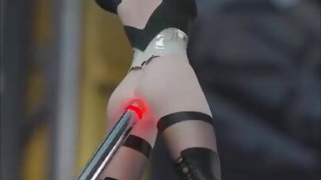 2B fucked in the ass By Sex Robot Version 2